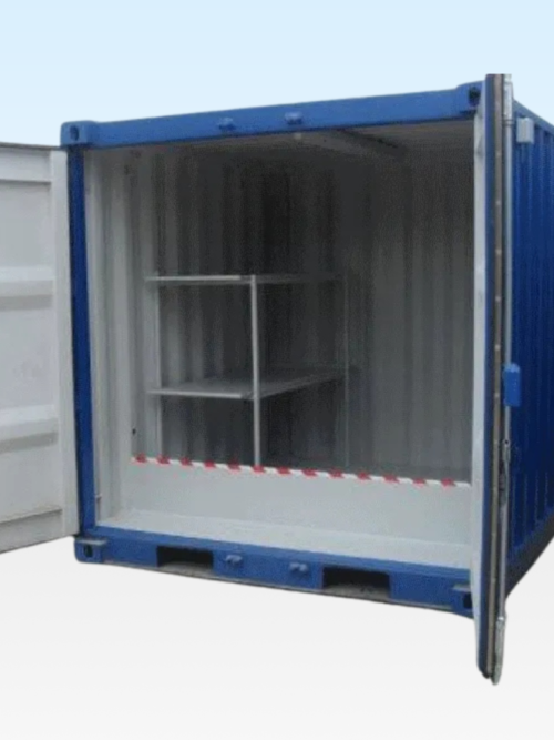 8Ft X 8Ft Raised Bunded Store