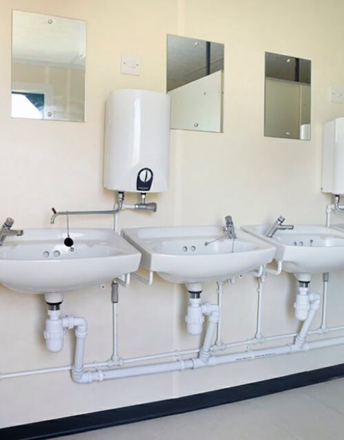 4+1 Steel Toilet Cabin 20Ft x 9Ft