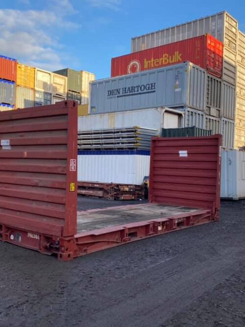 20ft Flat Rack Containers – Limited Stock!