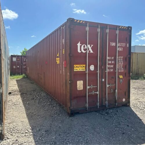Used 40 High Cube Shipping Container – Solid & Spacious!