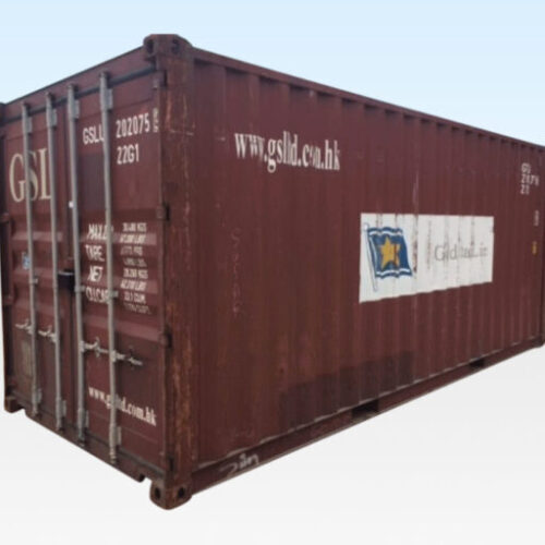 20Ft X 8Ft Used Cargo-Worthy Dry Van