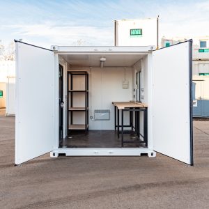 IMG_2811 10ft Custom Workshop/Office Shipping Container