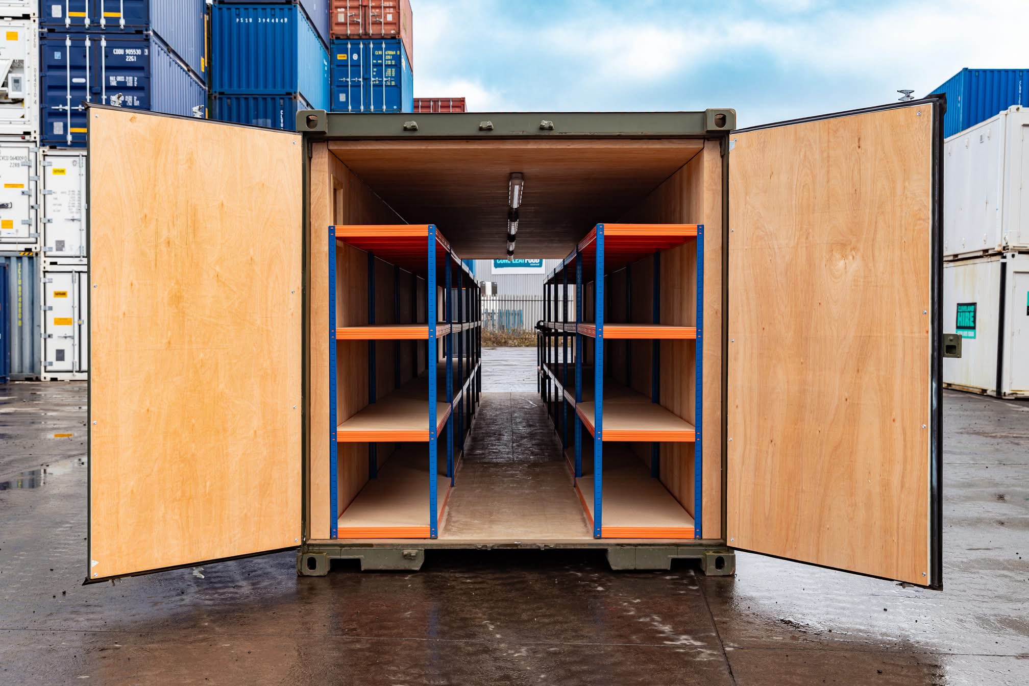 40ft Tunnel Container – Fully Equipped Mobile Workshop