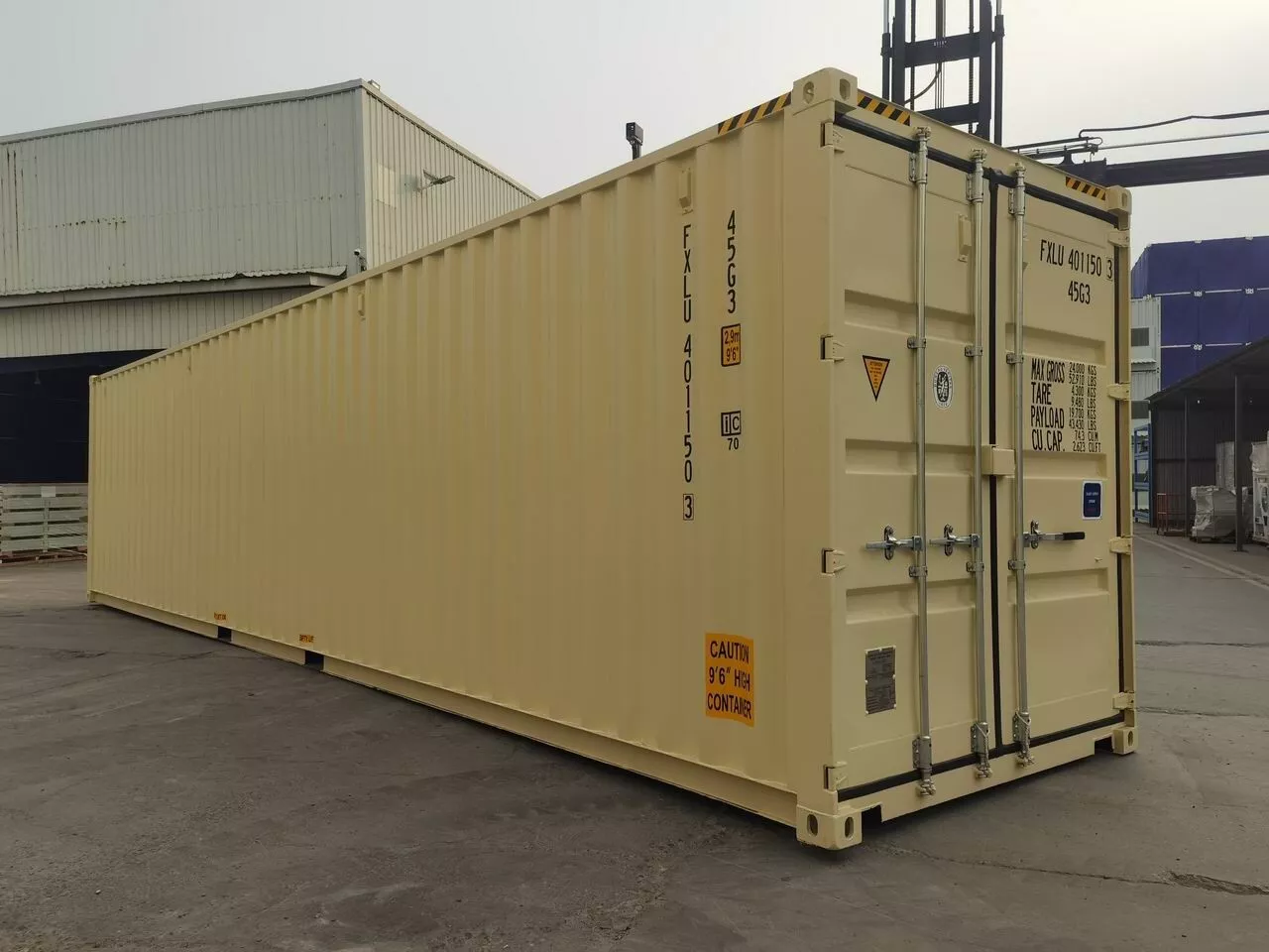 New 40ft HC Open Side Container with 4 Doors –One Trip – For Sale - Image 2