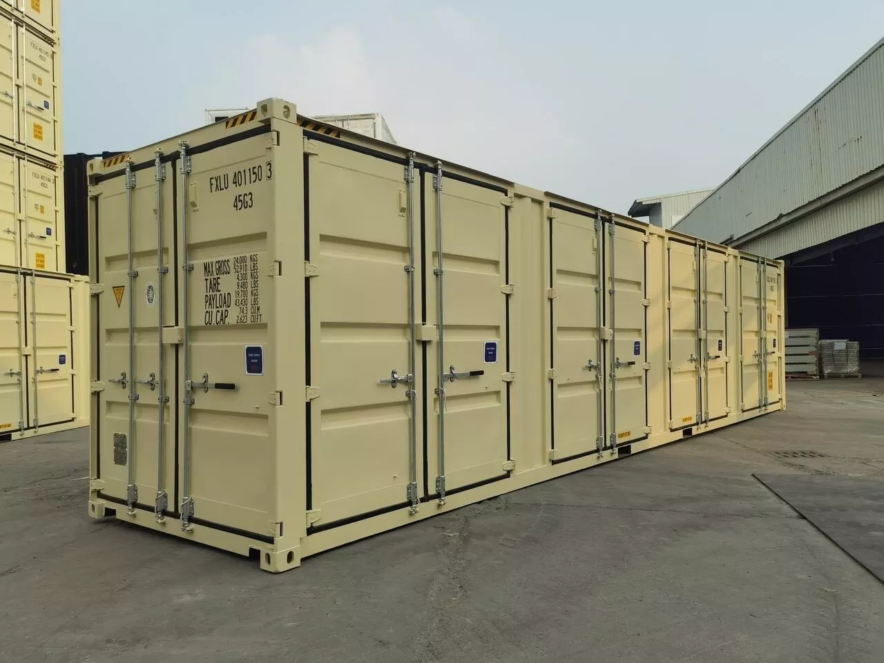 New 40ft HC Open Side Container with 4 Doors –One Trip – For Sale - Image 7