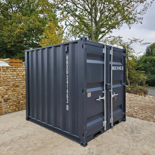 New 8′ Shipping Container Site Safe Lock Up Box Toolbox 8ft Workshop Shed Office