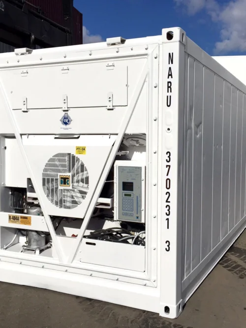 20 Feet Freezer Container Compact Mobile Cold Storage Cell Thermo King / Reefer