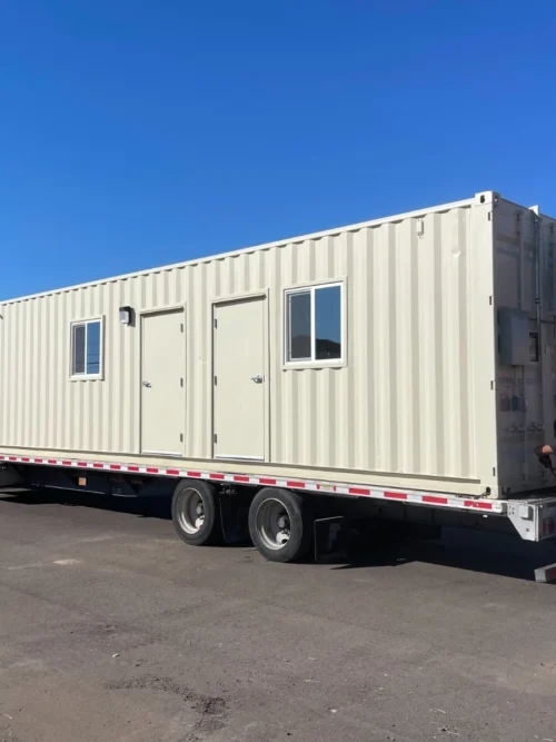 40ft Shipping Container Office with ADA Restroom