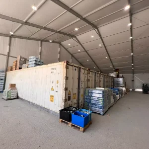 40Ft High Cube Refrigerated Storage Container Carrier Primeline YOM 2012