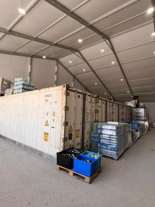 40Ft High Cube Refrigerated Storage Container Carrier Primeline YOM 2012